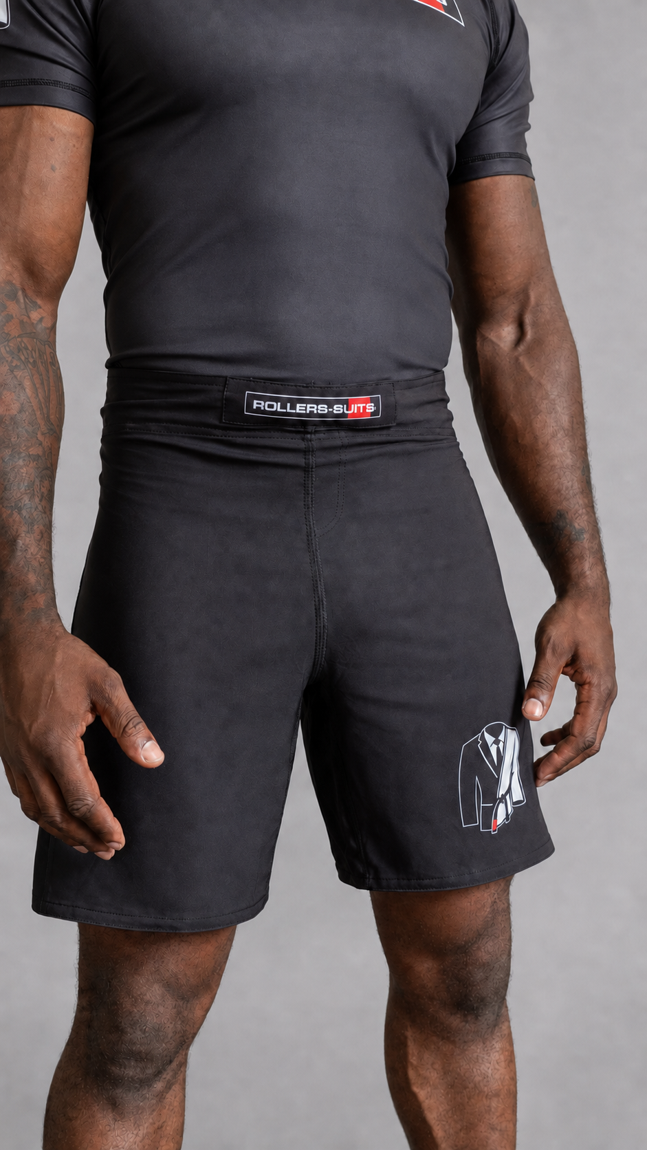 Rollers-Suits Black Basic Shorts