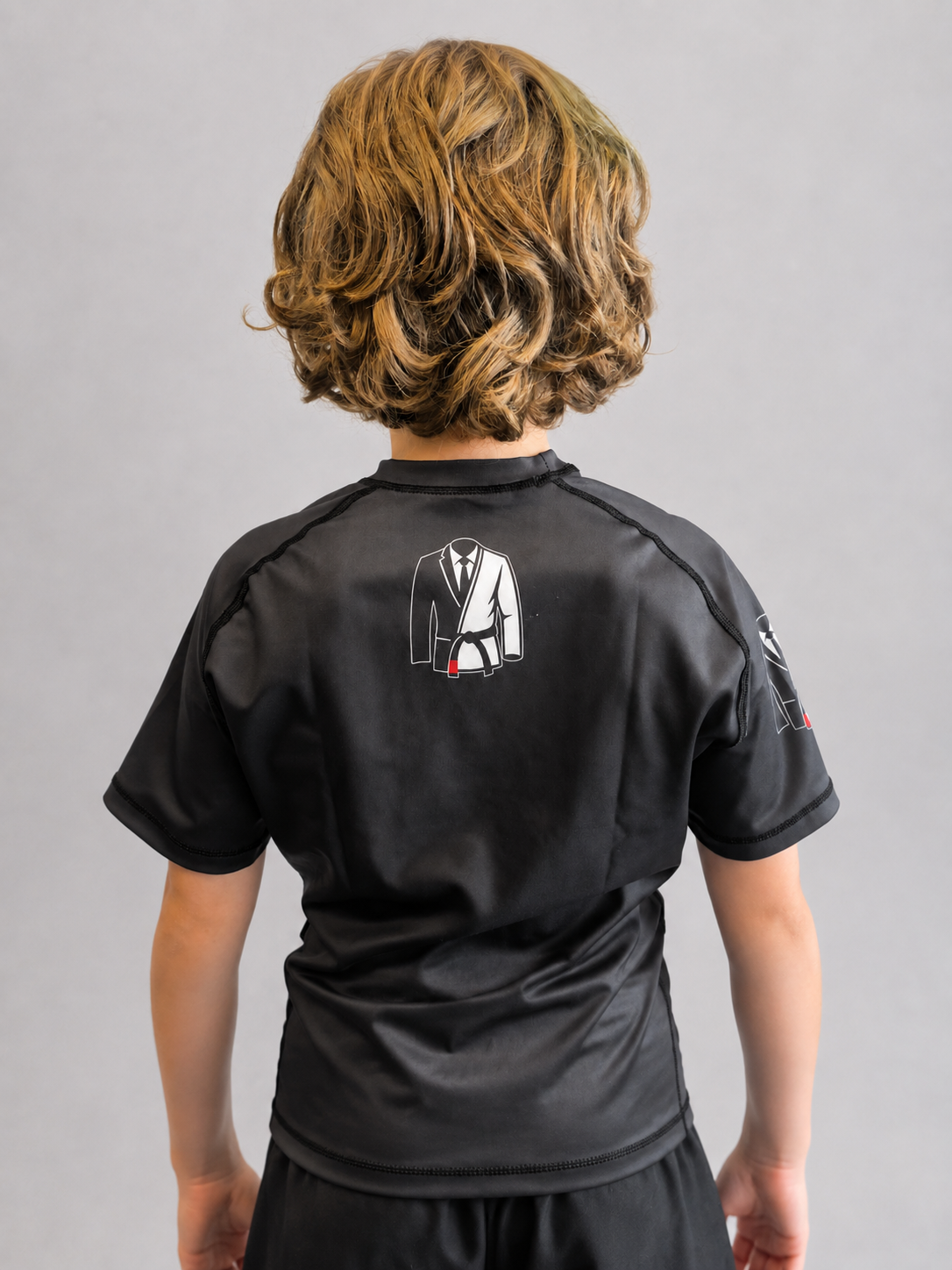 Rollers-Suits Kids Black RashGuard
