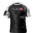 Rollers-Suits Black Basic Rash Guard