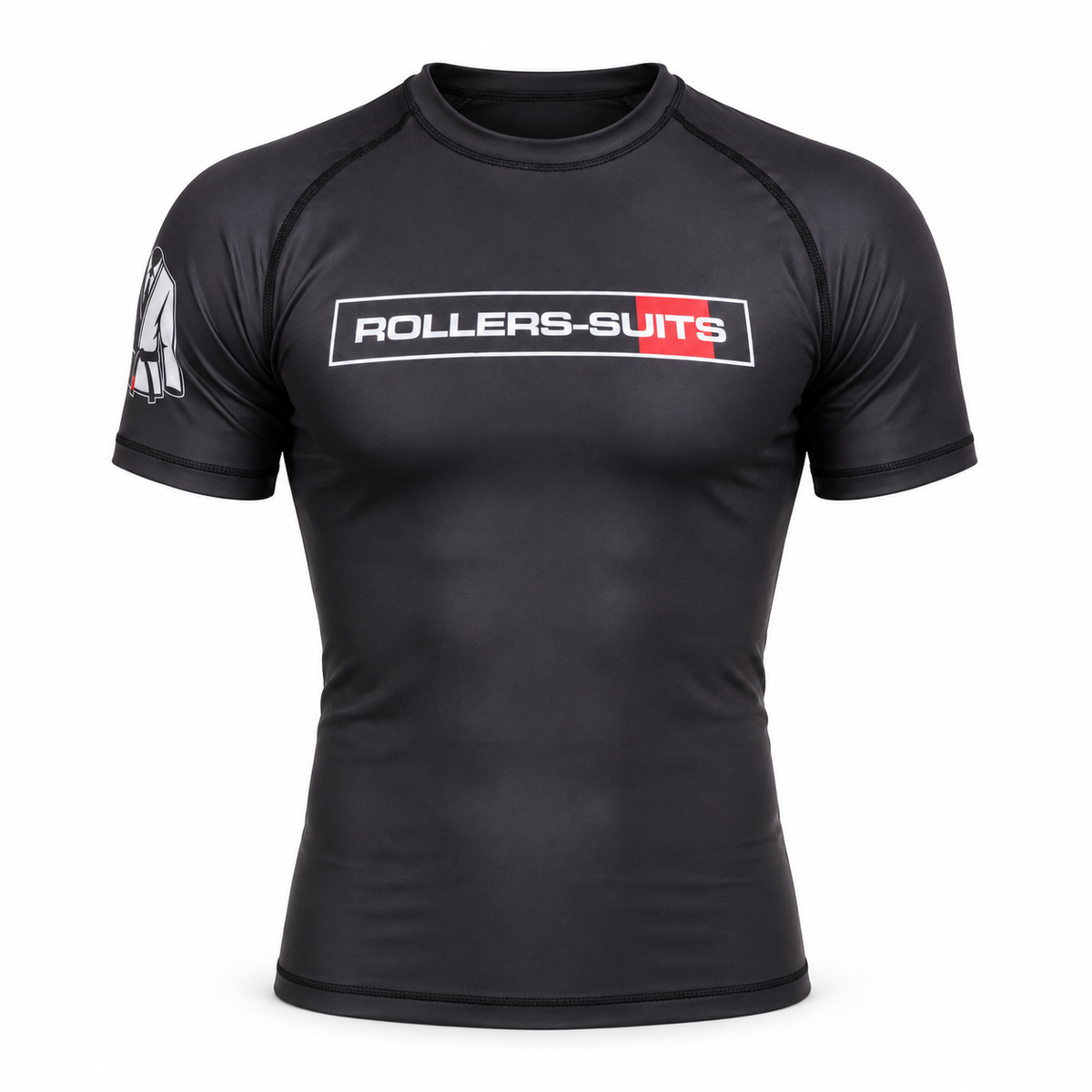 Rollers-Suits Black Basic RashGuard